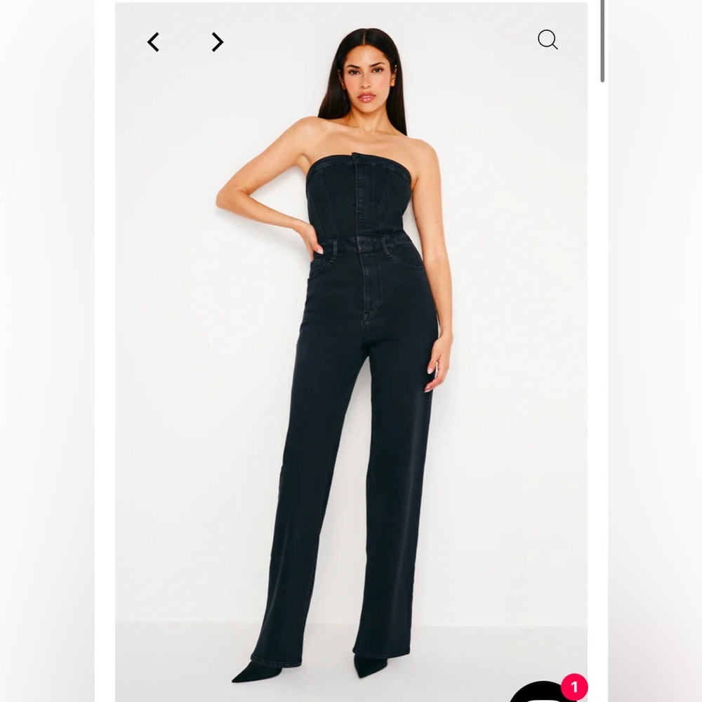 GOOD AMERICAN |FIT FOR SUCCESS LIGHT COMPRESSION TUBE | 2XL | BLACK